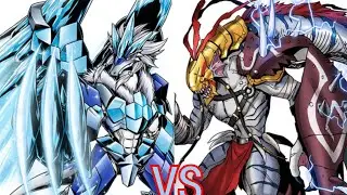 Cryspaledramon vs Regalecusmon, Digimon Fights 66, ronda 1 / Digimon fight 66, round 1