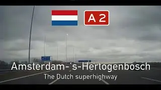 2021 - 18 A2 Amsterdam - Utrecht - 's-Hertogenbosch. The 5 lane superhighway