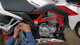 Ajuste de freno trasero de  Vortex 300🛵🔧