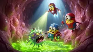 Minions&rsquo; Silly Escape from the  ACID Pit! 🧪😱 Funny & Satisfying Adventure | Minion Animation