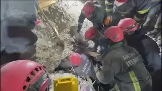 Crews continue to rescue survivors 1 week after Turkey earthquake
