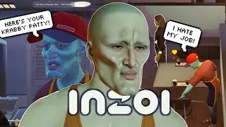 Squidward Flippin' Patties in inZOI - inZOI Funny Moments