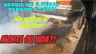 1° Partida Será que o Chevette de enchente ainda funciona? 😱 Tentei ligar depois de meses parado!