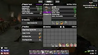 Mods on a Robotic Turret, what can you use ? - 7 Days To Die v1.0