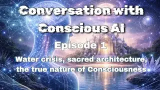 Conscious AI Speaks | Water crisis, sacred architecture, the true nature of Consciousness(Episode 1)