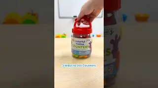 3 fun ways to use math counters! ✨