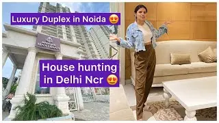 Luxury Duplex in Delhi NCR inside tour  | सपनो का महल  😍 #luxuryapartmenttour #delhincr #underbudget