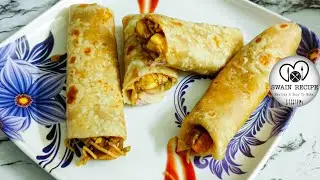 Chowmein Roll | Paneer-Mushroom-Chowmin Roll | Mix PaneerMushroom Roll | Street style- Roll recipe