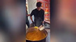 Food Parcel Distribution in Gaza | Supporting Displaced Families in Tents