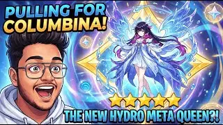 🔴PULLING FOR COLUMBINA?! 😭 | Genshin Impact Wish Session + Chill Chat
