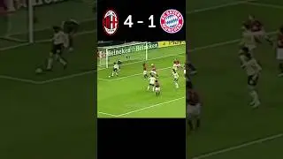 AC Milan 4 - 1 Bayern Munich | Inzaghi Destroyed Kahn | U.C.L 2006 Round of 16 #footballshorts