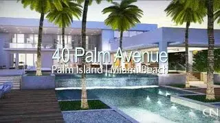 Palm Island Miami Beach | 40 Palm Avenue Miami Beach Modern Waterfront House For Sale