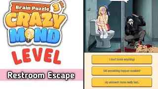 Brain Puzzle 3 Crazy Mind Level 38 Restroom Escape Walkthrough