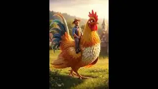 কৃষকের বিশাল মুরগি | AI Bangla Funny & Moral Story | Telling Story BD
