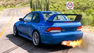 SUBARU METRALHADORA EDITION!🔥ESSE ANTI-LAG FICOU ABSURDO! (FORZA HORIZON 5 RALLY ADVENTURE)