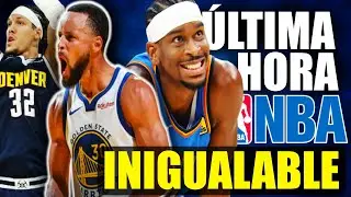 Steph Curry IMPARABLE con 42pts 🚨🔥 Warriors y OKC 2 a 0 💣 Shai 55pts 🤯 Gordon 50 💥 ULTIMA HORA NBA