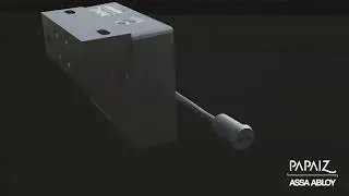 Digital lock Technical 3D visualization and Product presentation