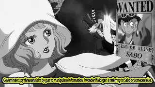 One Piece : Manga  Chapter 956 Spoilers !! DId sabo kill the King - World Gonverment dirty Game !!