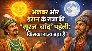 🔵 अकबर और ईरान के राजा की 'सूरज-चाँद' पहेली: किसका राज्य बड़ा है? | Akbar Birbal moral khahani | 