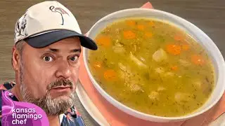 Лучший куриный суп с рисом в мире, он же куриный суп с рисом (Chicken-a-roni soup)
