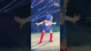 Sasha banks as sailormoon at royal rumble 2022🥰🥰🥰