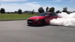 BMW M6 Burnout