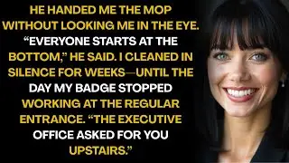 My dad made me clean the office bathroom&mdash;two months later, I was called straight to the top floor.