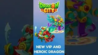 ALL NEW UPCOMING (VIP+HEROIC) DRAGONS | DRAGON CITY