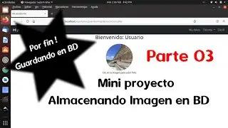 Guardar Imagen a Base de datos y ruta en servidor web. HTML, Bootstrap 5, JavaScript, PHP. Parte 03