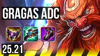 GRAGAS & Senna vs VAYNE & Lulu (ADC) | NA Grandmaster | 25.21