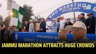 Jammu marathon attracts huge crowds | JK News Today