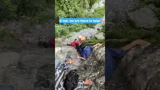 Hidden Waterfall in Bir Billing | Adventure trek to Bangoru Waterfall | #birbilling