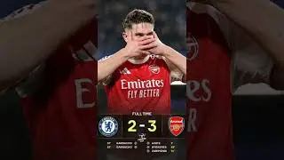 Goals galore as Arsenal defeat Chelsea in Liam Rosenior's first game in charge 🤯🔴 #chears #arsenal