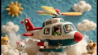 Fly, fly, fly I believe I can glide ! | Kids Nursery Rhyme | Kids Fun Song