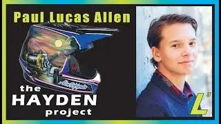 Custom painted Tribute Memorial helmet - Designed for LUKE -for his family from Hayden and the Allen