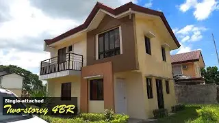 Fairgrounds | Masaito Homes | Belicia Model | Two-storey Single-attached 4BR in Mabalacat Pampanga