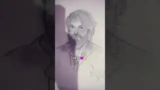 YASH😈🤯|#sketch #rockingstaryashfans #portrait