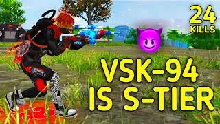 SOLO VS SQUAD|| VSK 94 IS S-TIER🔥!!! DO VSK 94 OVERTAKING AWM ??? || 99% HEADSHOT INTEL I5