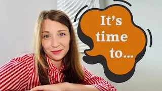 Фраза it's time to... в английском языке