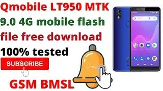 Qmobile LT950 flash file 9.0 free download load