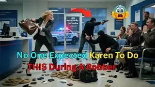 HOA Karen vs Bank Robbers &ndash; The Most Unexpected Ending#HOAKaren, #EntitledKaren, #KarenFails