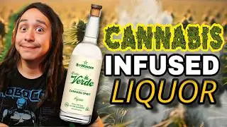 Trying 8th Wonder&rsquo;s Ocho Verde cannabis-infused spirit!