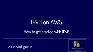 Get started with IPv6 on AWS
