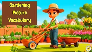 Gardening Vocabulary for Kids | English Learning | Vocabulary Boost | #kiddotvvv #learning #kids