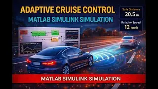 Adaptive Cruise Control (ACC) System | MATLAB Simulink Vehicle Control Simulation