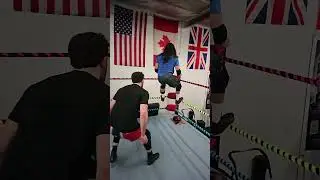 Moonsault Inverted DDT #prowrestlingschool #santinobros #prowrestlingmoves
