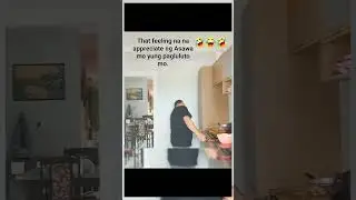 When your wife appreciate you #funny #wife #husband #cook #effort #shy