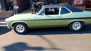 1971 METALLIC MIST GREEN CHEVROLET NOVA 454 ENGINE
