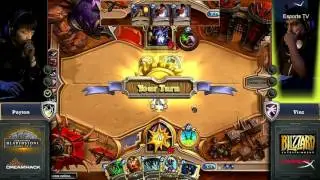 Vinz vs Payton (Bo5) | Dreamhack Grand Prix Circuit D3 2016 | Hearthstone Esports TV Chann