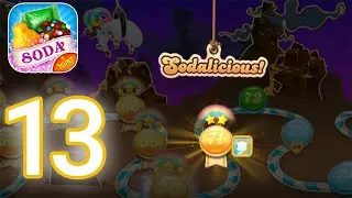 Candy Crush Soda Saga - Gameplay Walkthrough Part 13 - Level 71 - 75 Completed (iOS, Android)